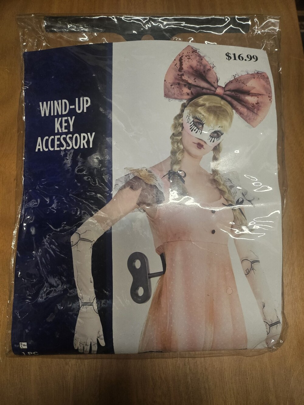 Halloween Creepy Doll Wind-Up Key Accessory for  Costume - New